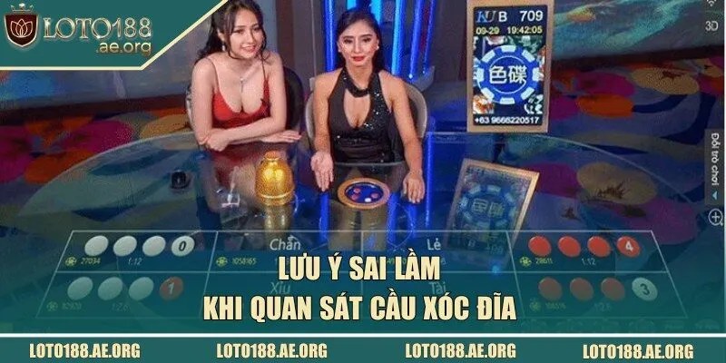 Lưu ý tránh sai lầm khi quan sát cầu xóc đĩa